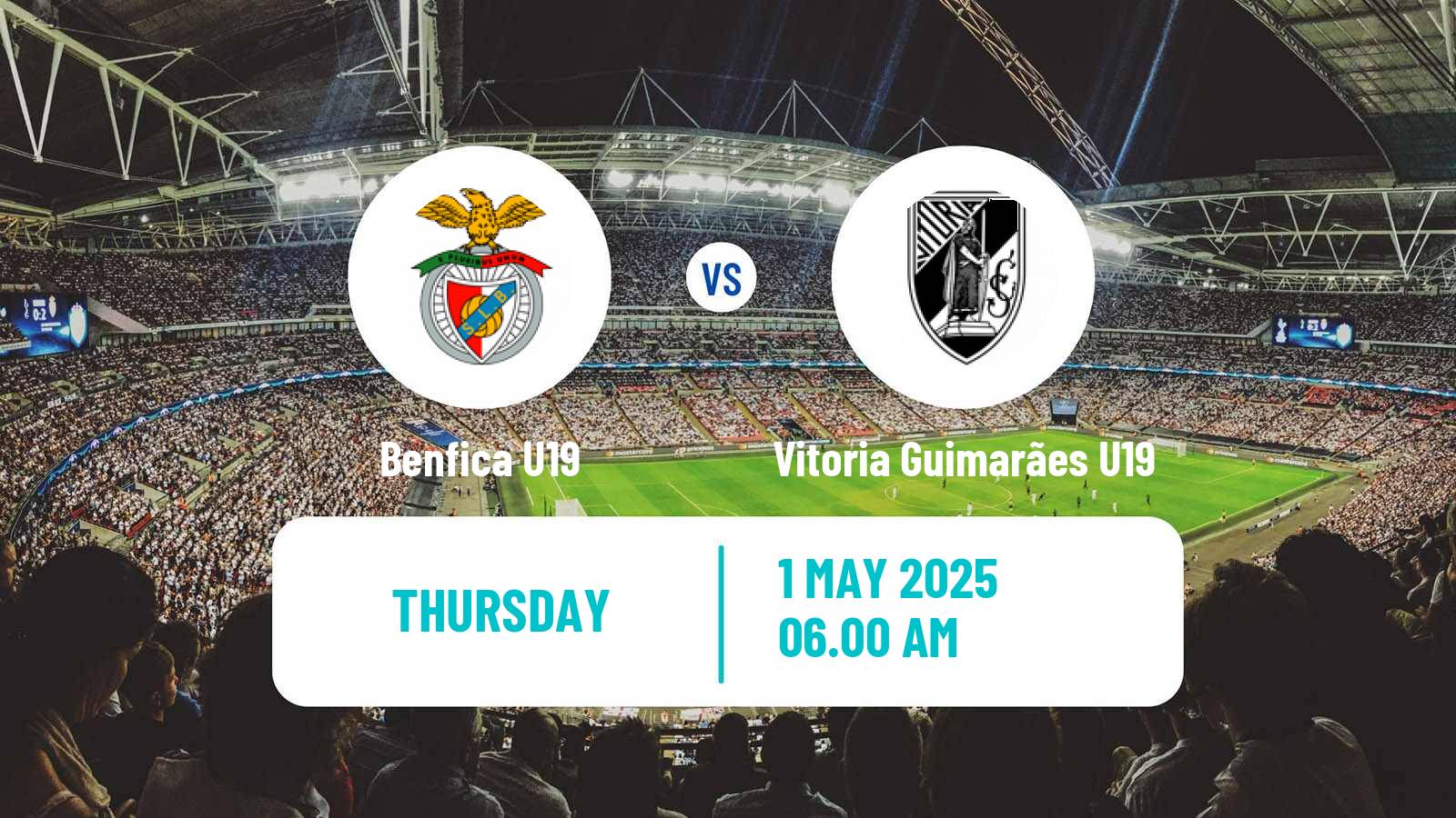 Soccer Portuguese Campeonato Nacional U19 Benfica U19 - Vitoria Guimarães U19