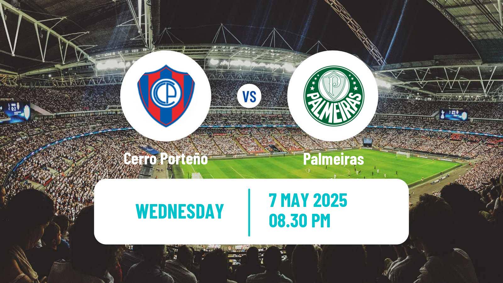 Soccer Copa Libertadores Cerro Porteño - Palmeiras