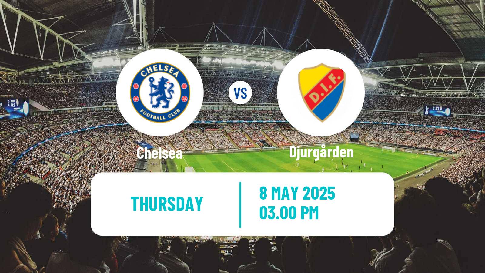 Soccer UEFA Europa Conference League Chelsea - Djurgården