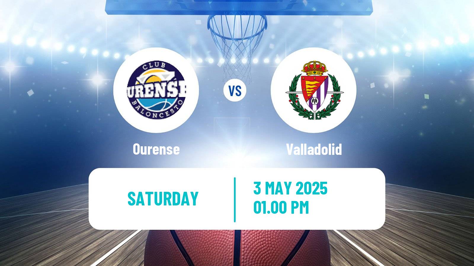 Basketball Spanish LEB Oro Ourense - Valladolid