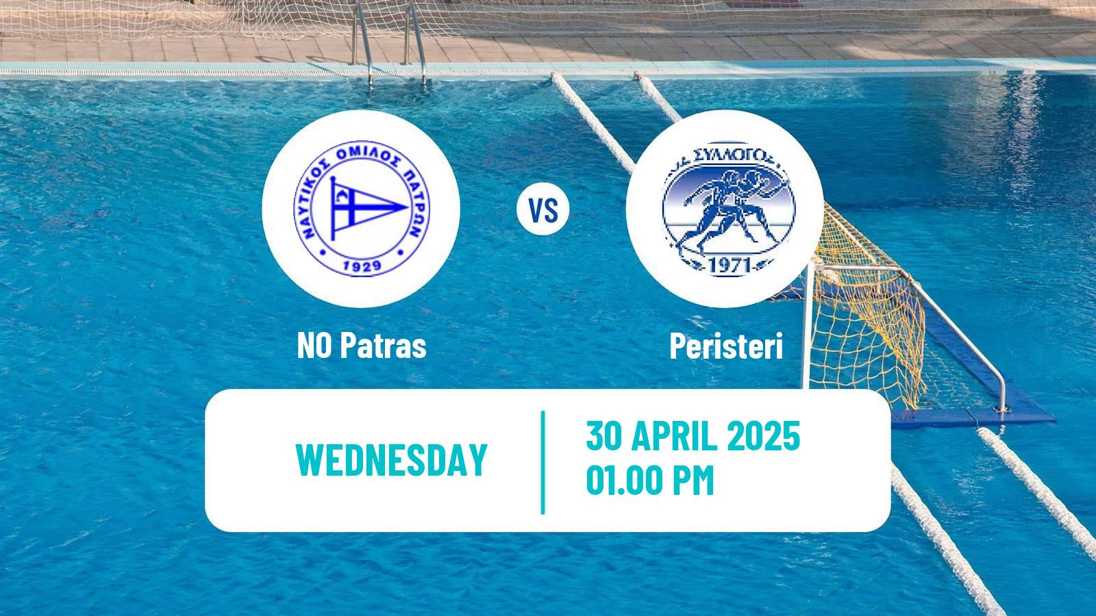 Water polo Greek A1 Water Polo NO Patras - Peristeri