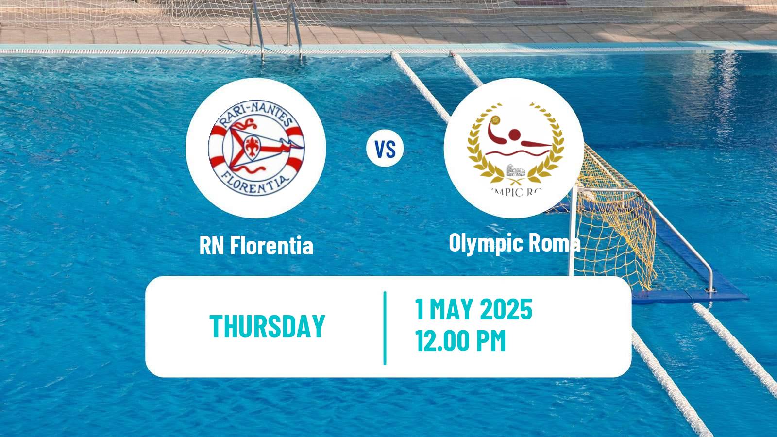 Water polo Italian A1 Water Polo Florentia - Olympic Roma