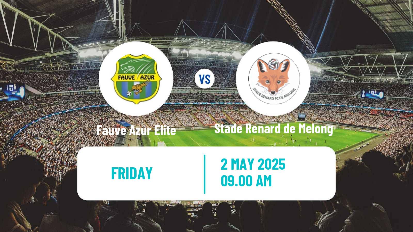 Soccer Cameroon Elite One Fauve Azur Elite - Stade Renard de Melong