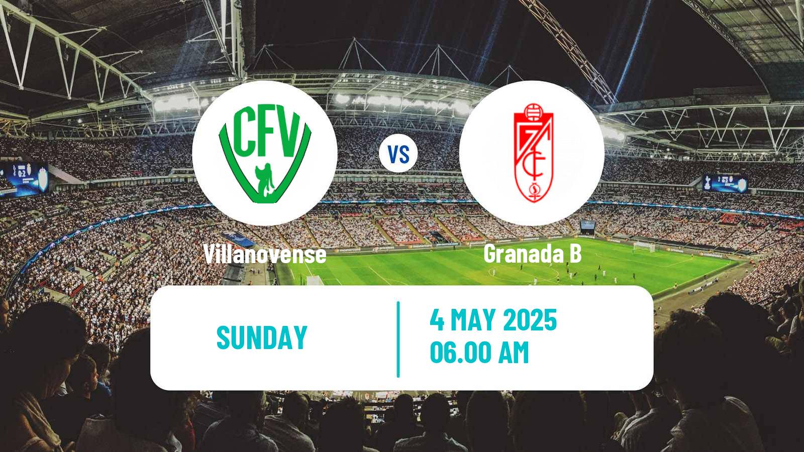 Soccer Spanish Segunda RFEF - Group 4 Villanovense - Granada B