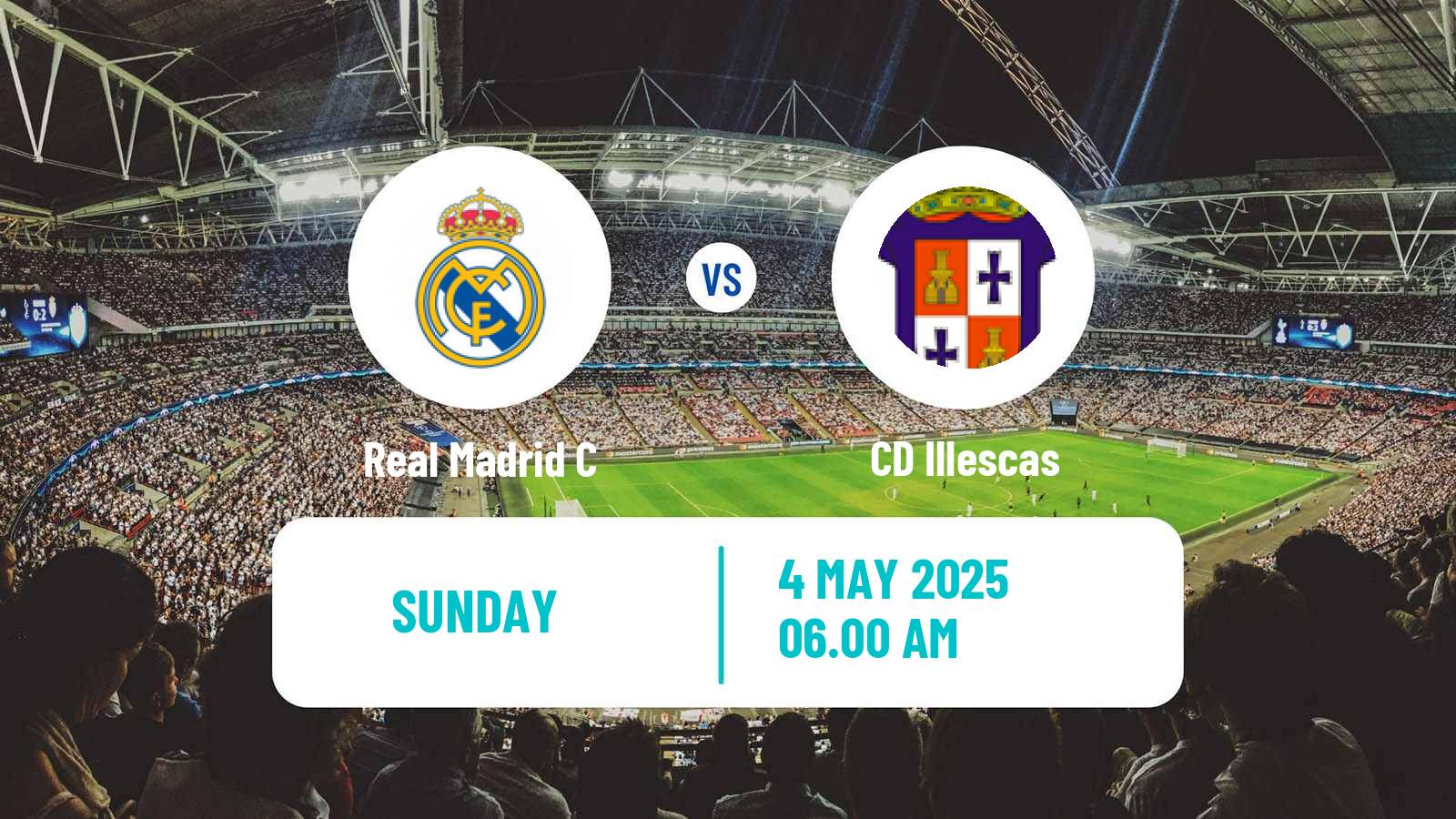 Soccer Spanish Segunda RFEF - Group 5 Real Madrid C - Illescas