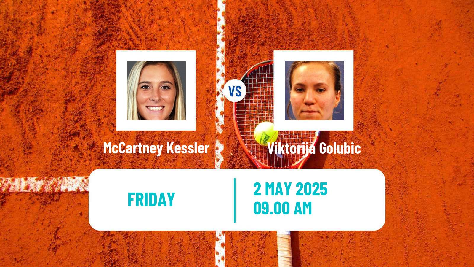 Tennis Saint Malo Challenger Women McCartney Kessler - Viktorija Golubic