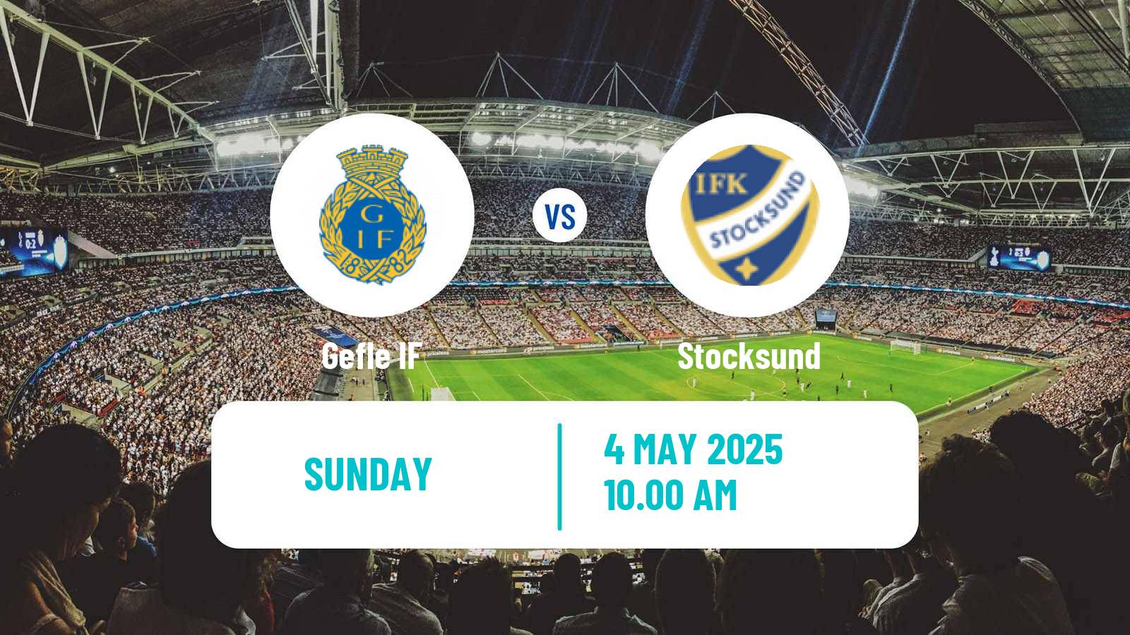 Soccer Swedish Division 1 Norra Gefle - Stocksund