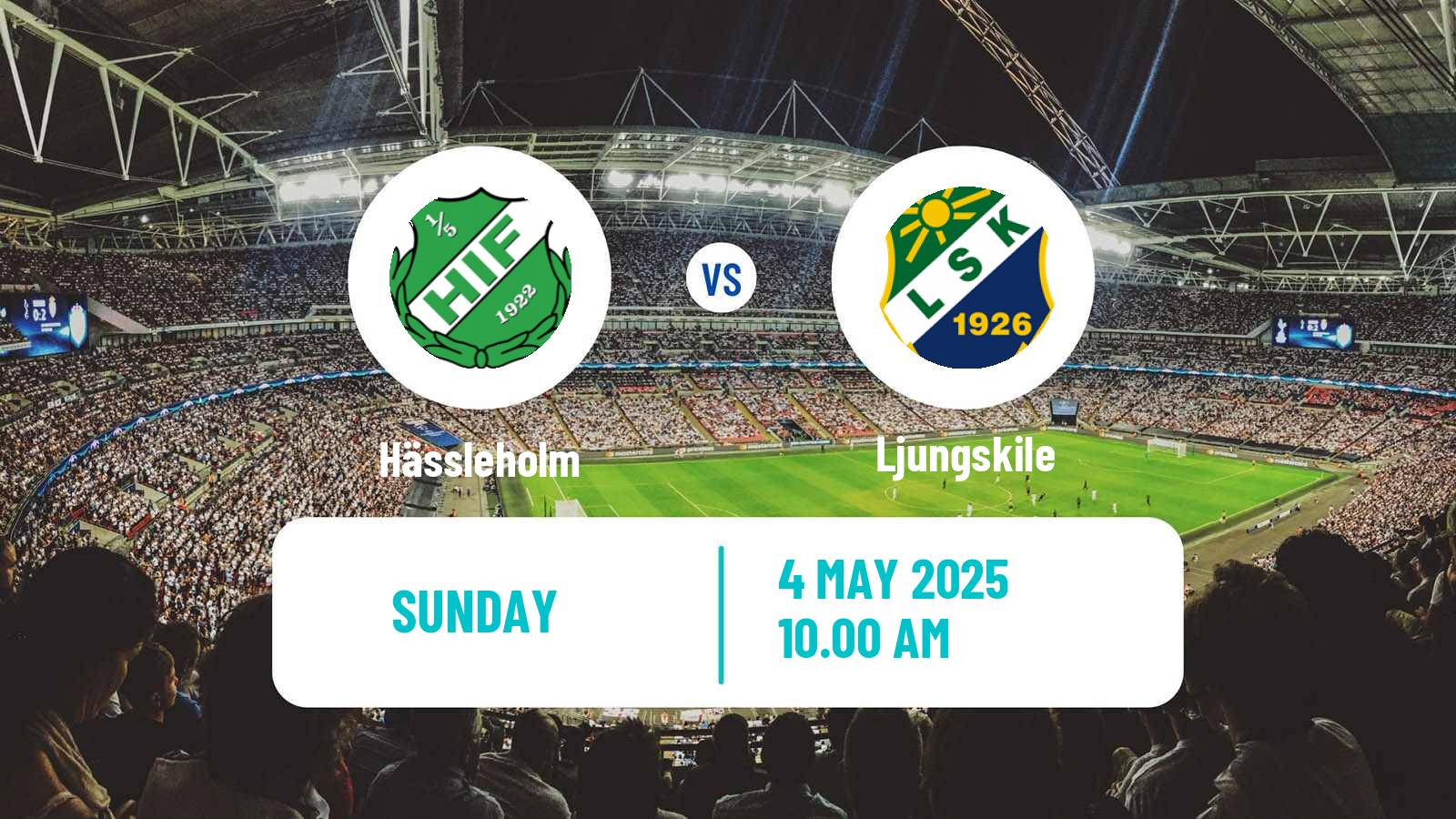 Soccer Swedish Division 1 Södra Hässleholm - Ljungskile