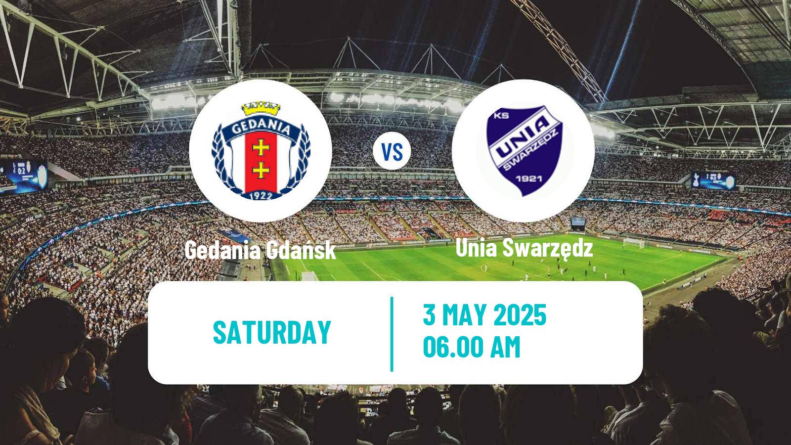 Football Polish Division 3 - Group II Gedania Gdańsk - Unia Swarzędz