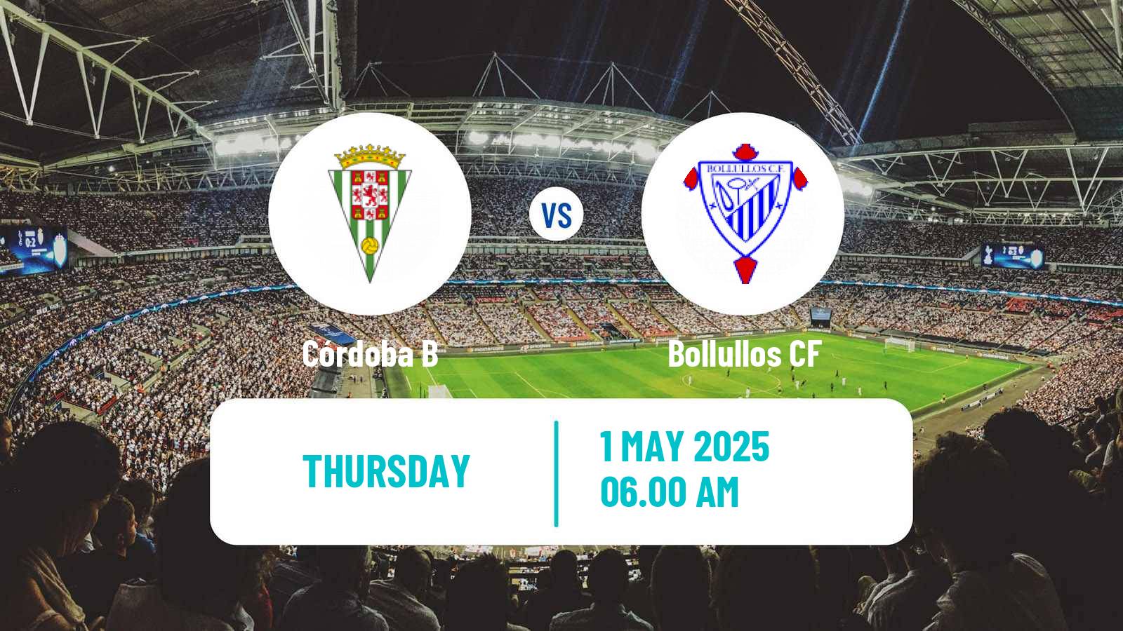 Soccer Spanish Tercera RFEF - Group 10 Córdoba B - Bollullos