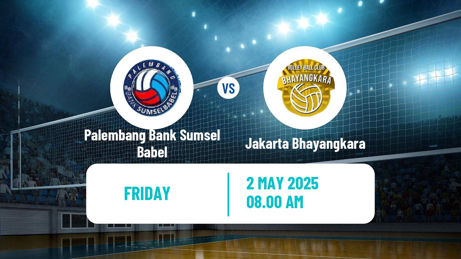 Volleyball Indonesian Proliga Volleyball Palembang Bank Sumsel Babel - Jakarta Bhayangkara