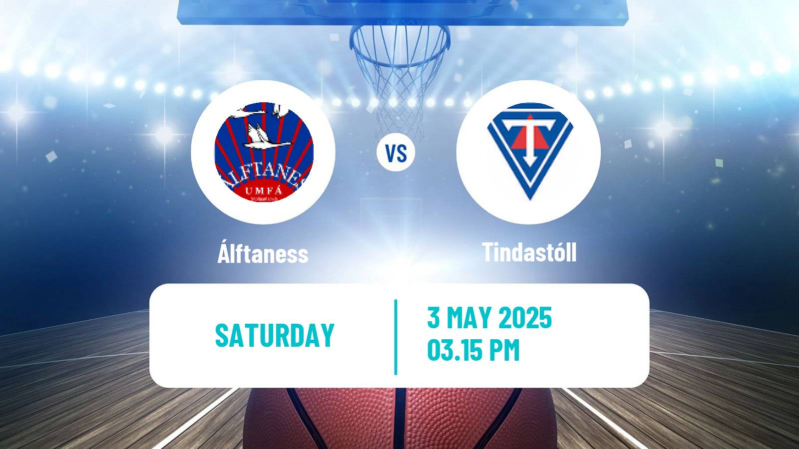 Basketball Icelandic Premier League Basketball Álftaness - Tindastóll