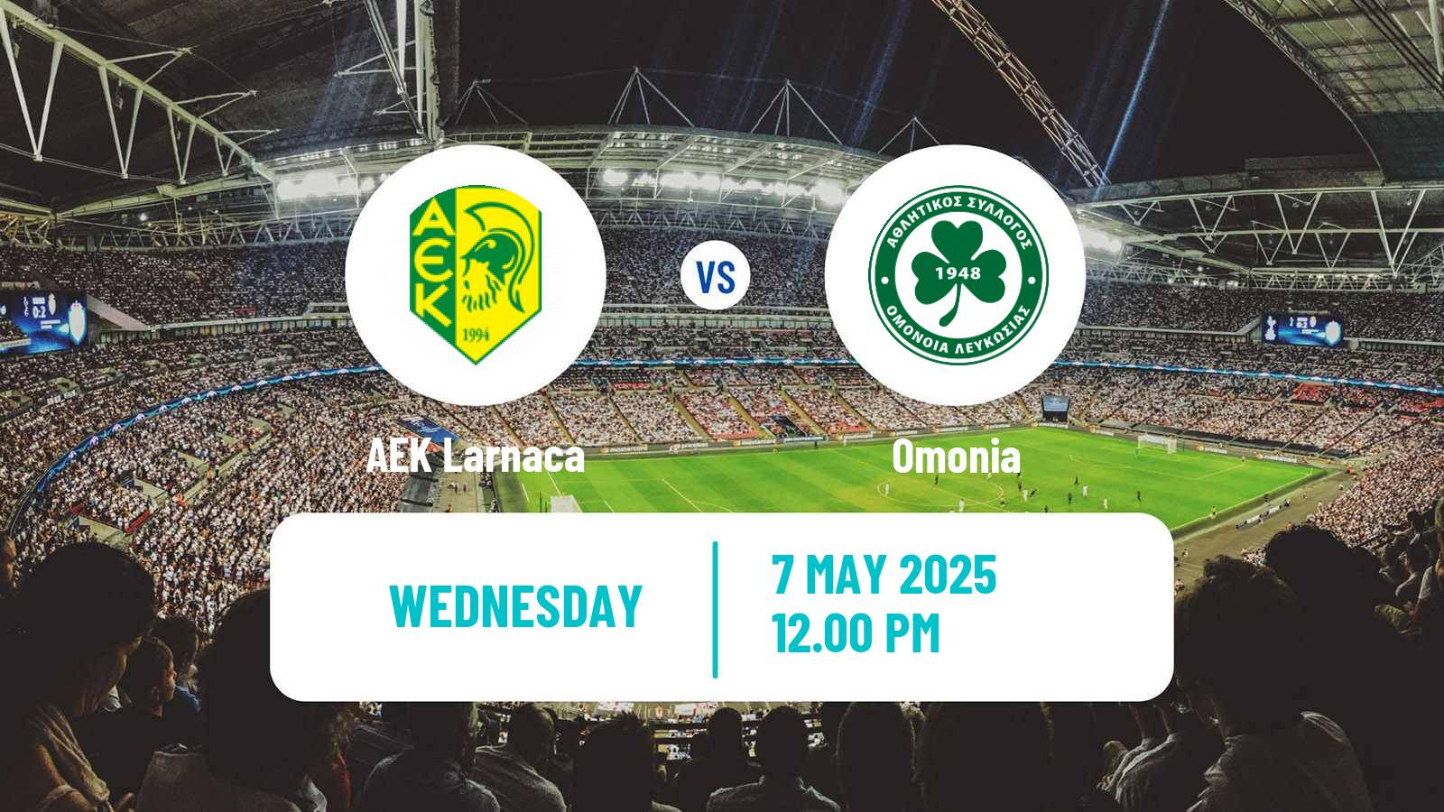 Soccer Cypriot Cup AEK Larnaca - Omonia