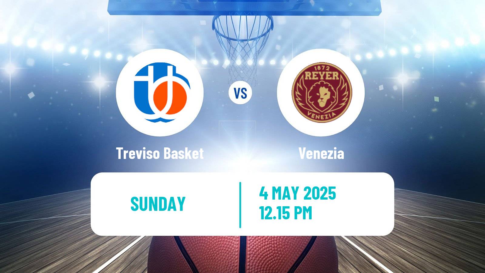 Basketball Italian Lega A Basketball Treviso Basket - Venezia