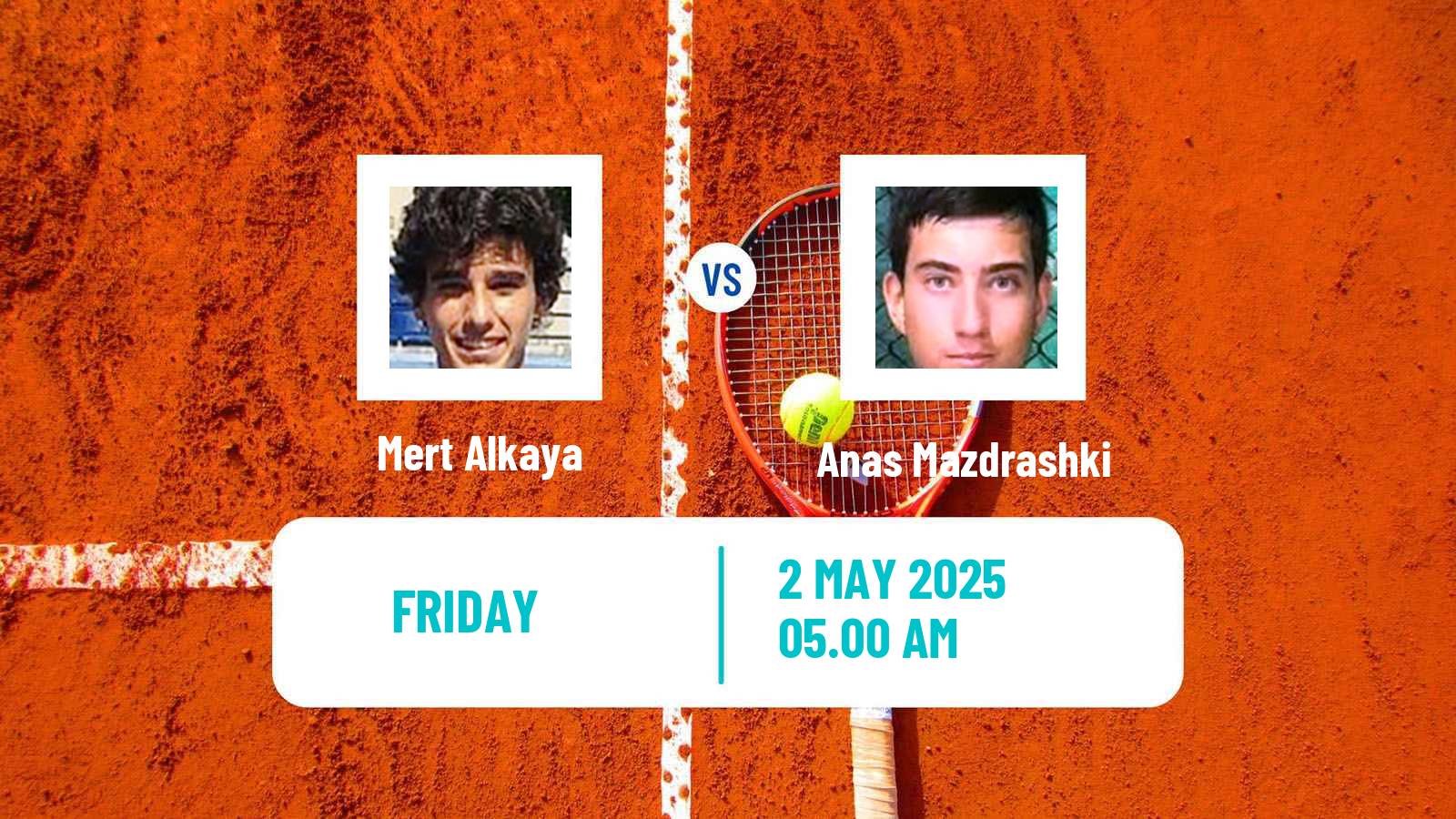 Tennis ITF M15 Monastir 17 Men Mert Alkaya - Anas Mazdrashki