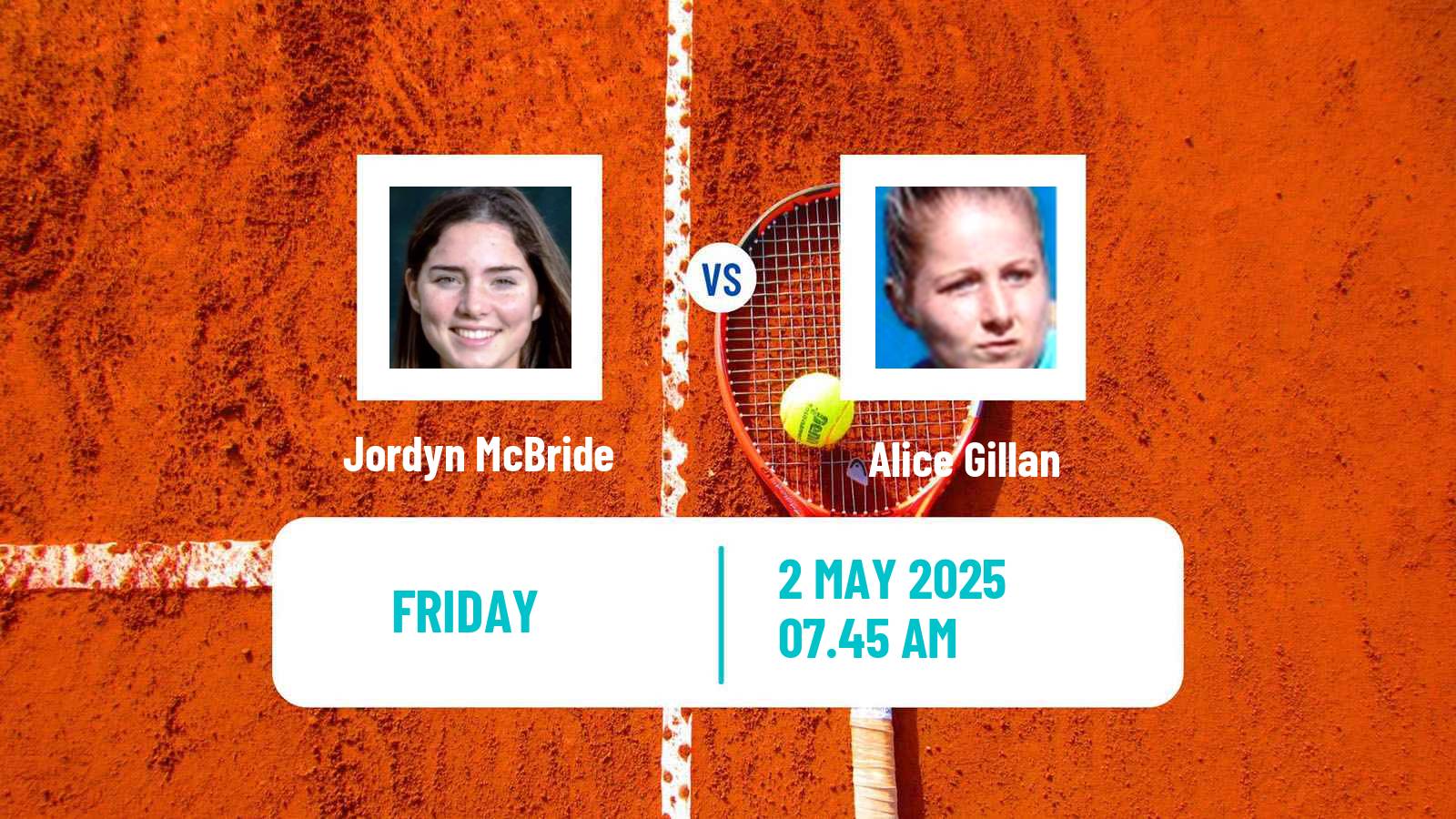 Tennis ITF W35 Nottingham Women Jordyn McBride - Alice Gillan