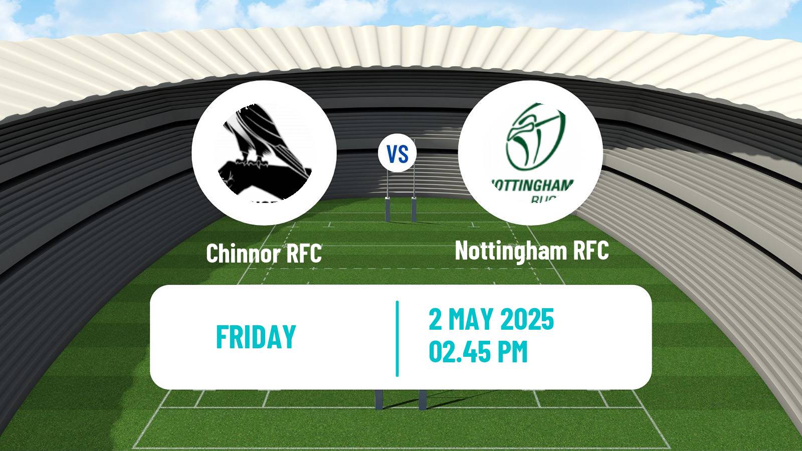 Rugby union English Championship Rugby Chinnor - Nottingham RFC