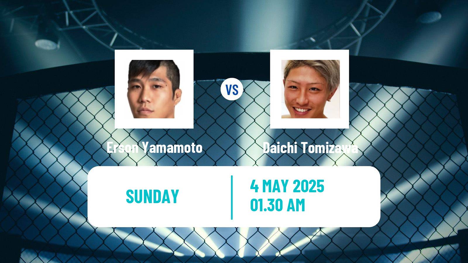 MMA Flyweight Rizin Men Erson Yamamoto - Daichi Tomizawa