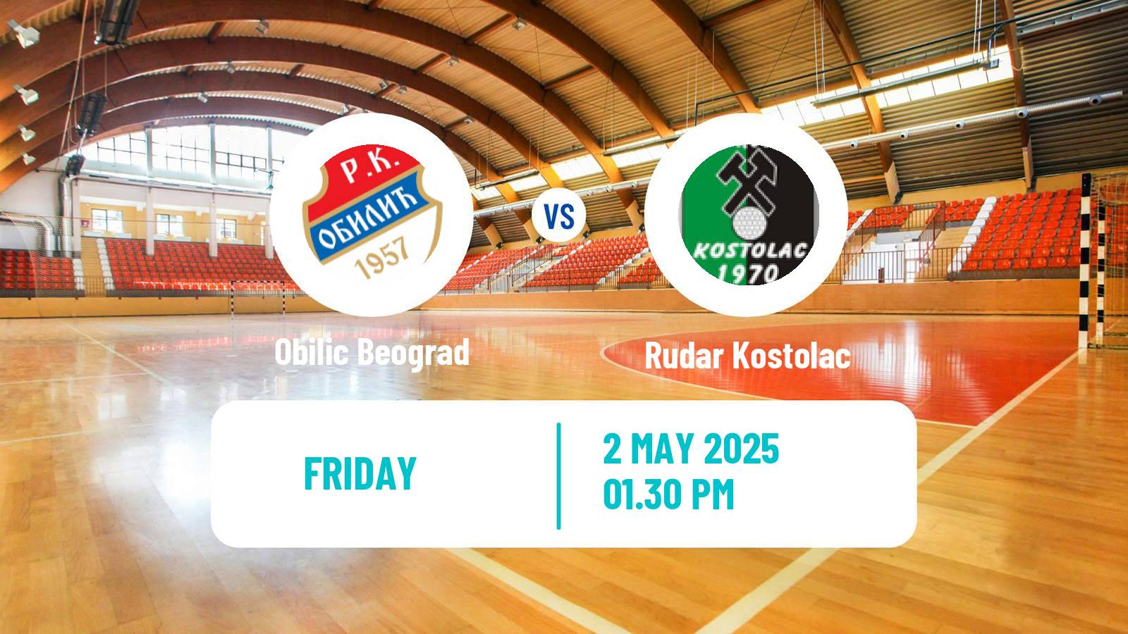 Handball Serbian Superliga Handball Obilic Beograd - Rudar Kostolac