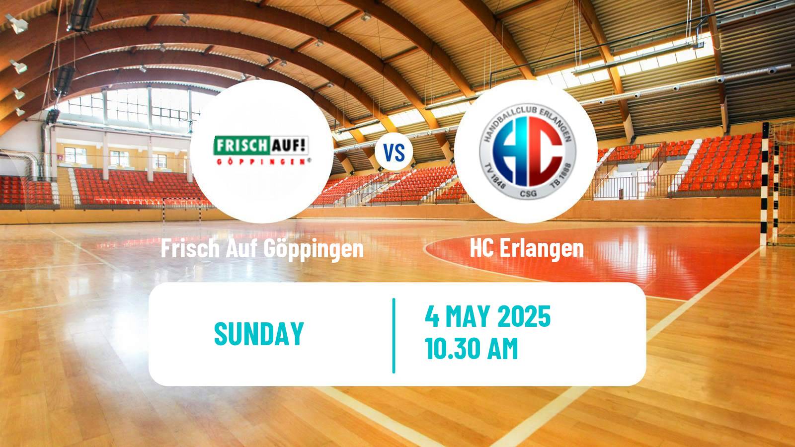 Handball German Bundesliga Handball Frisch Auf Göppingen - Erlangen