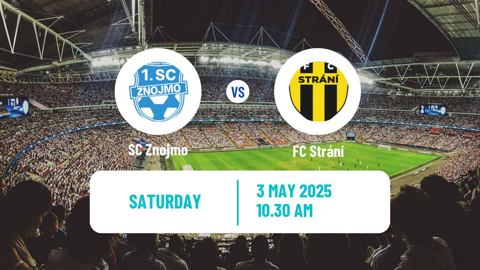 Soccer Czech MSFL Znojmo - Strání