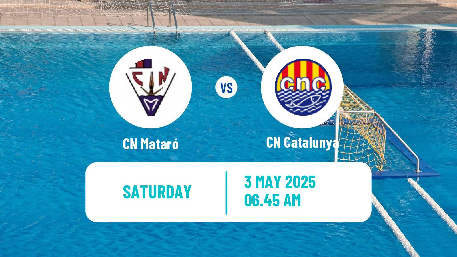 Water polo Spanish Liga Premaat Mataró - Catalunya