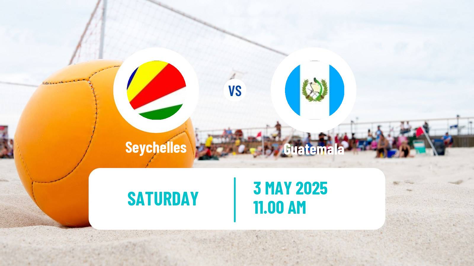 Beach soccer World Cup Seychelles - Guatemala