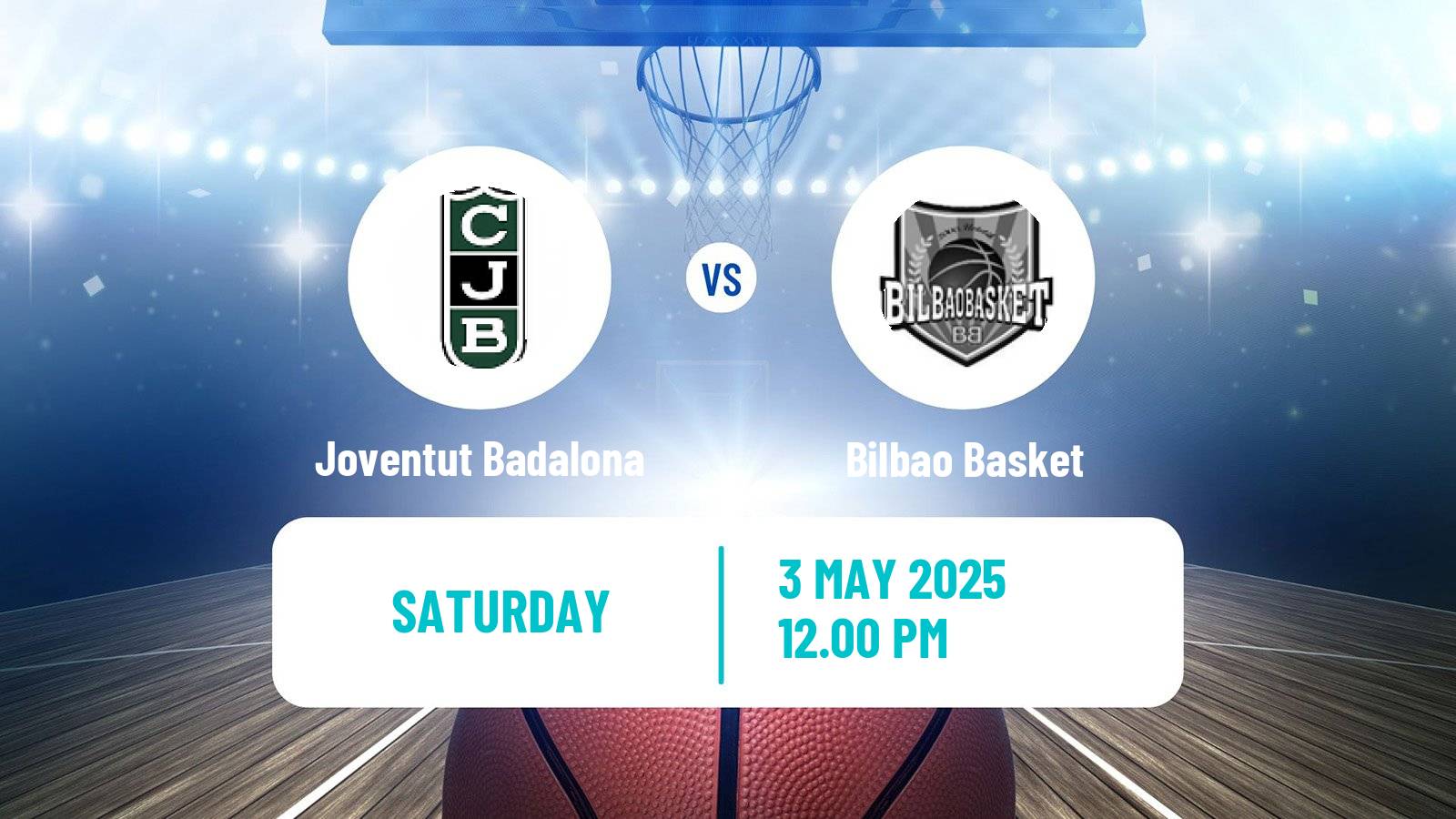 Basketball Spanish ACB League Joventut Badalona - Bilbao Basket