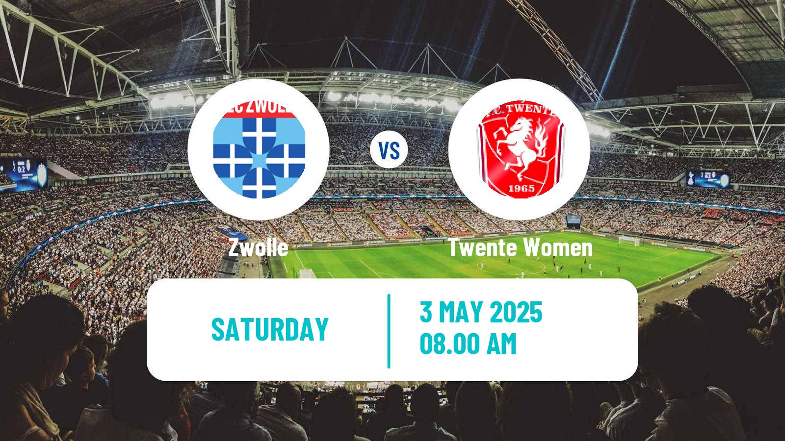 Soccer Dutch Eredivisie Women Zwolle - Twente