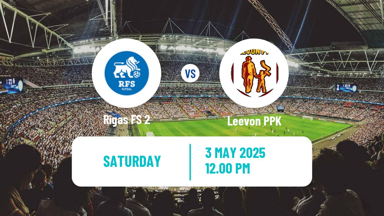 Soccer Latvian 1 Liga Rīgas FS 2 - Leevon PPK