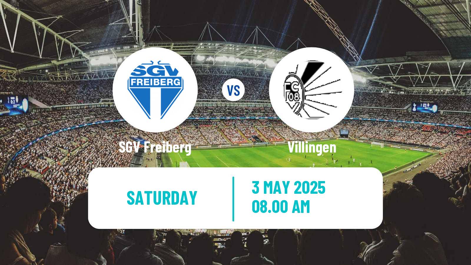 Soccer German Regionalliga Sudwest Freiberg - Villingen