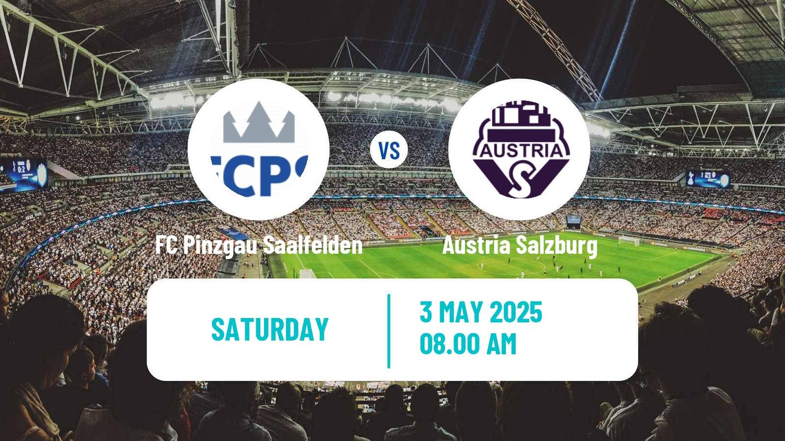 Soccer Austrian Regionalliga West FC Pinzgau Saalfelden - Austria Salzburg