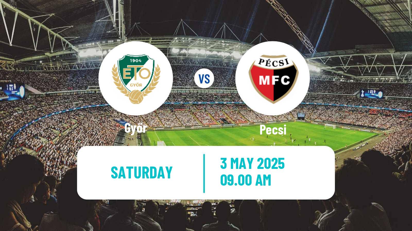 Football Hungarian NB I Women Győr - Pecsi