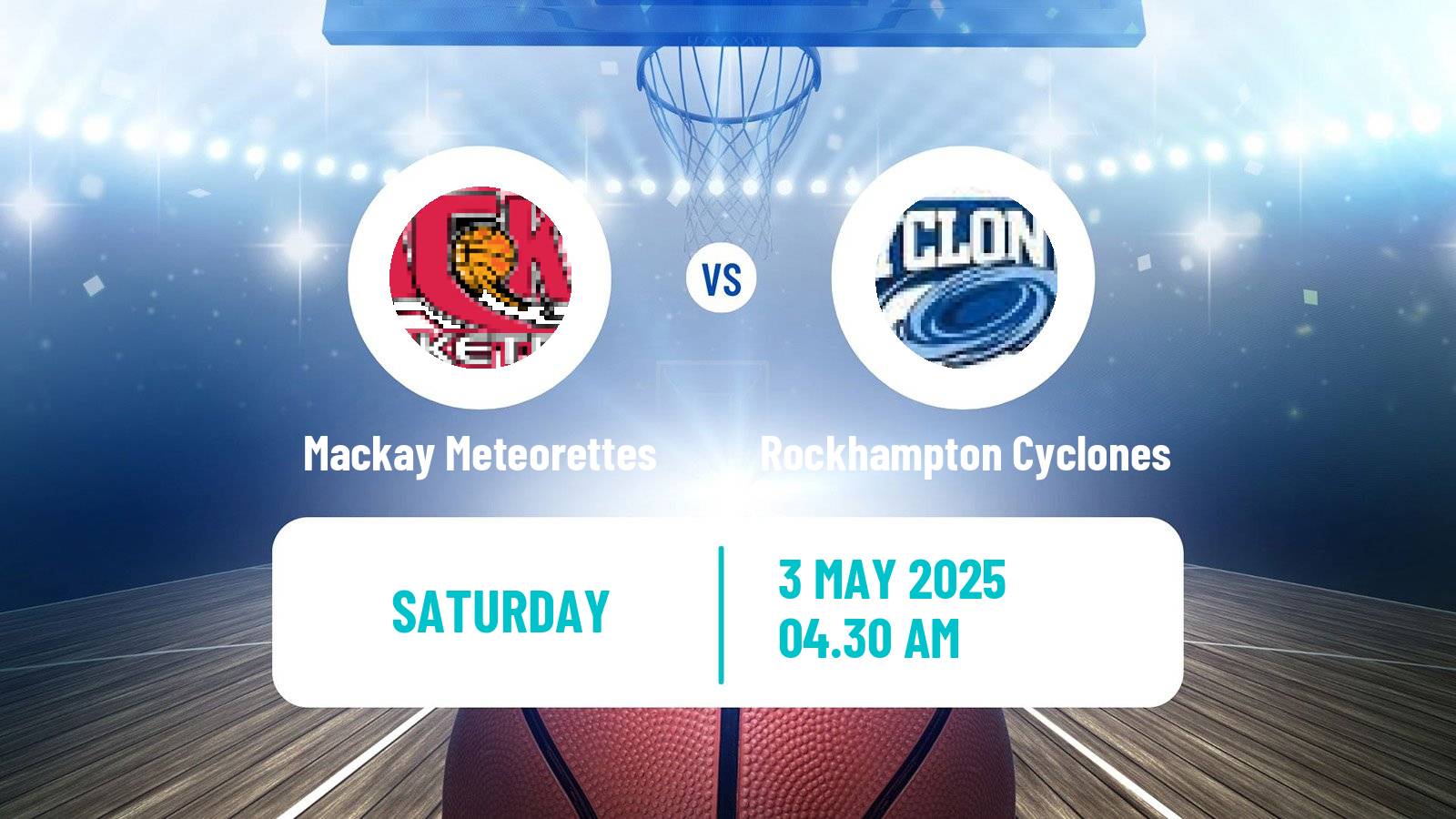 Basketball Australian NBL1 North Women Mackay Meteorettes - Rockhampton Cyclones