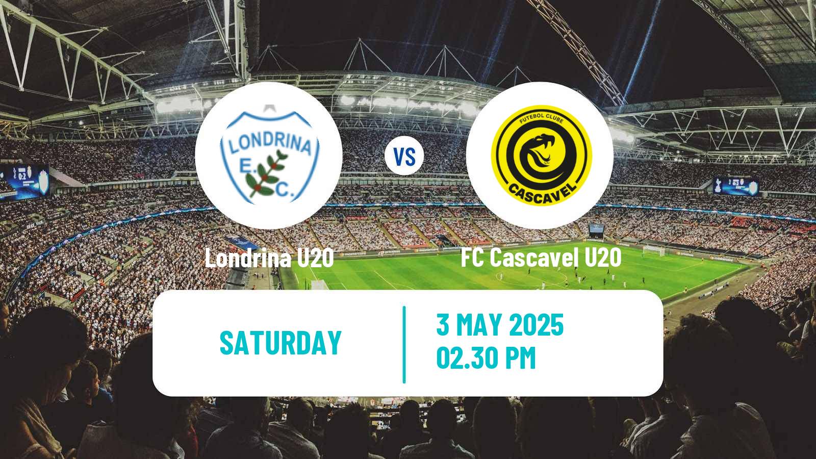Soccer Brazilian Paranaense U20 Londrina U20 - FC Cascavel U20