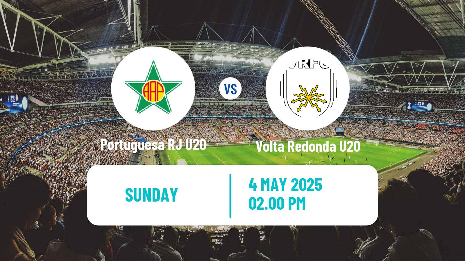 Football Brazilian Copa Rio U20 Portuguesa RJ U20 - Volta Redonda U20
