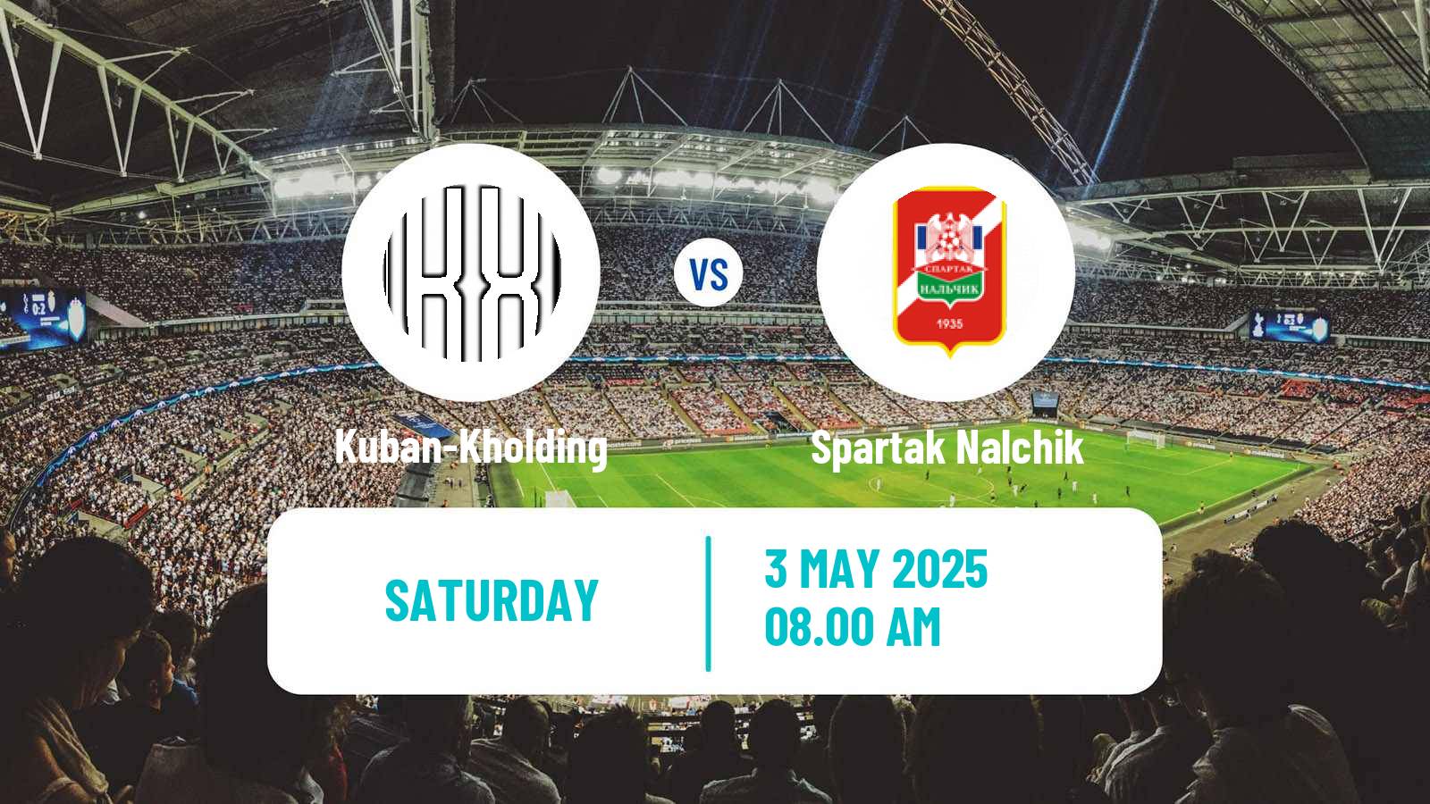Soccer FNL 2 Division B Group 1 Kuban-Kholding - Spartak Nalchik