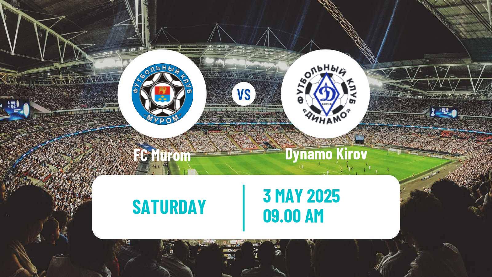 Soccer Russian FNL 2 Division A Silver Murom - Dynamo Kirov