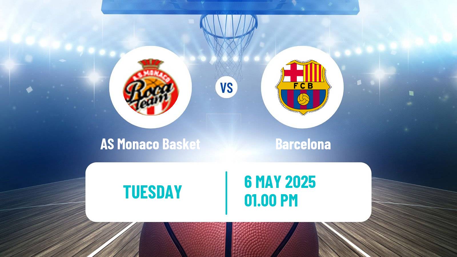 Basketball Euroleague AS Monaco Basket - Barcelona