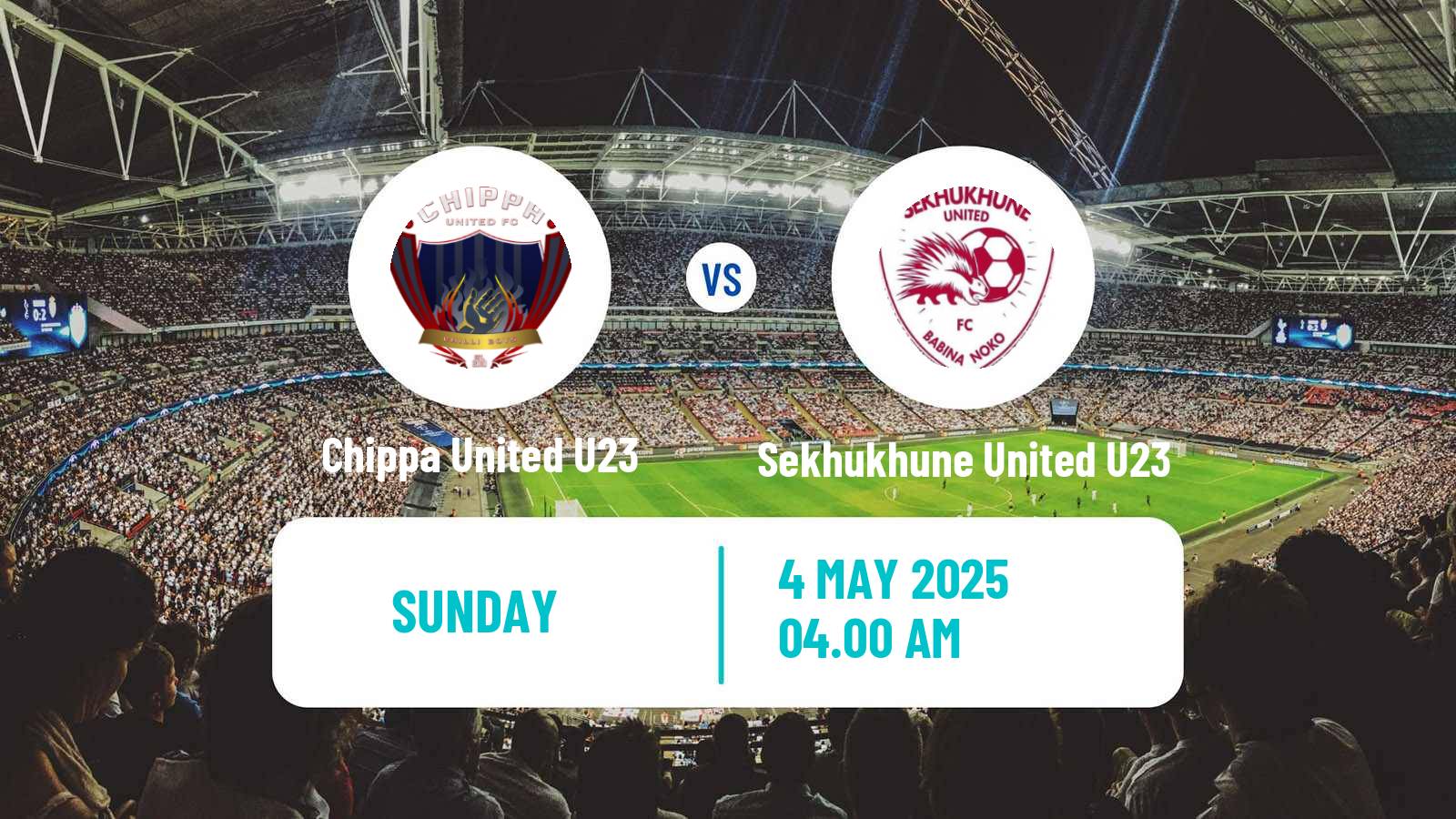 Football South African Diski Challenge Chippa United U23 - Sekhukhune United U23