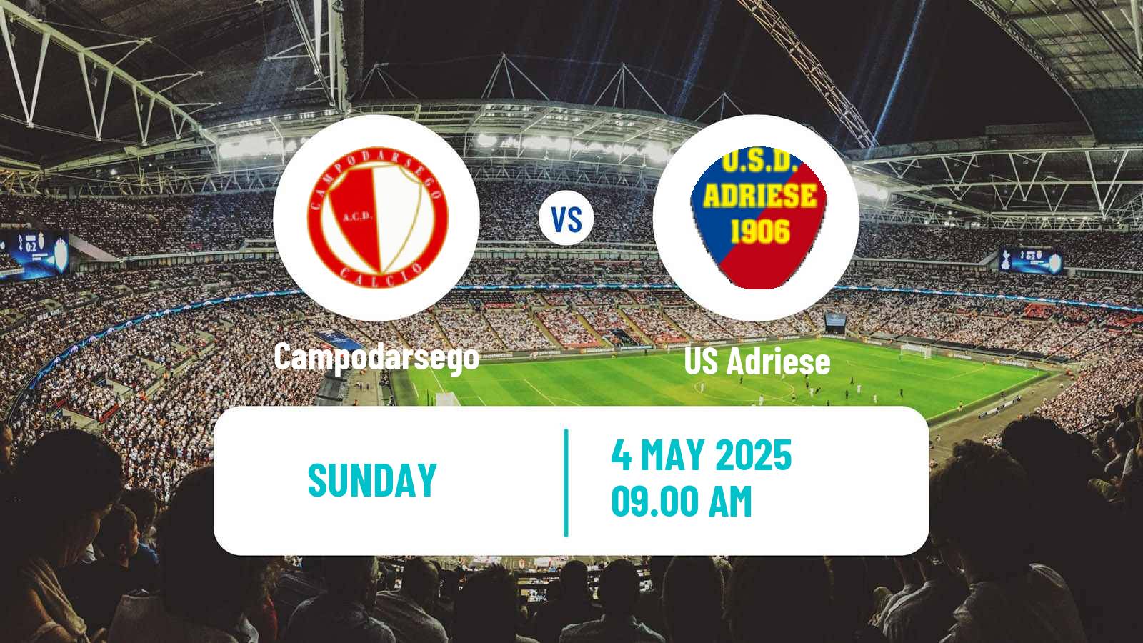Soccer Italian Serie D - Group C Campodarsego - Adriese