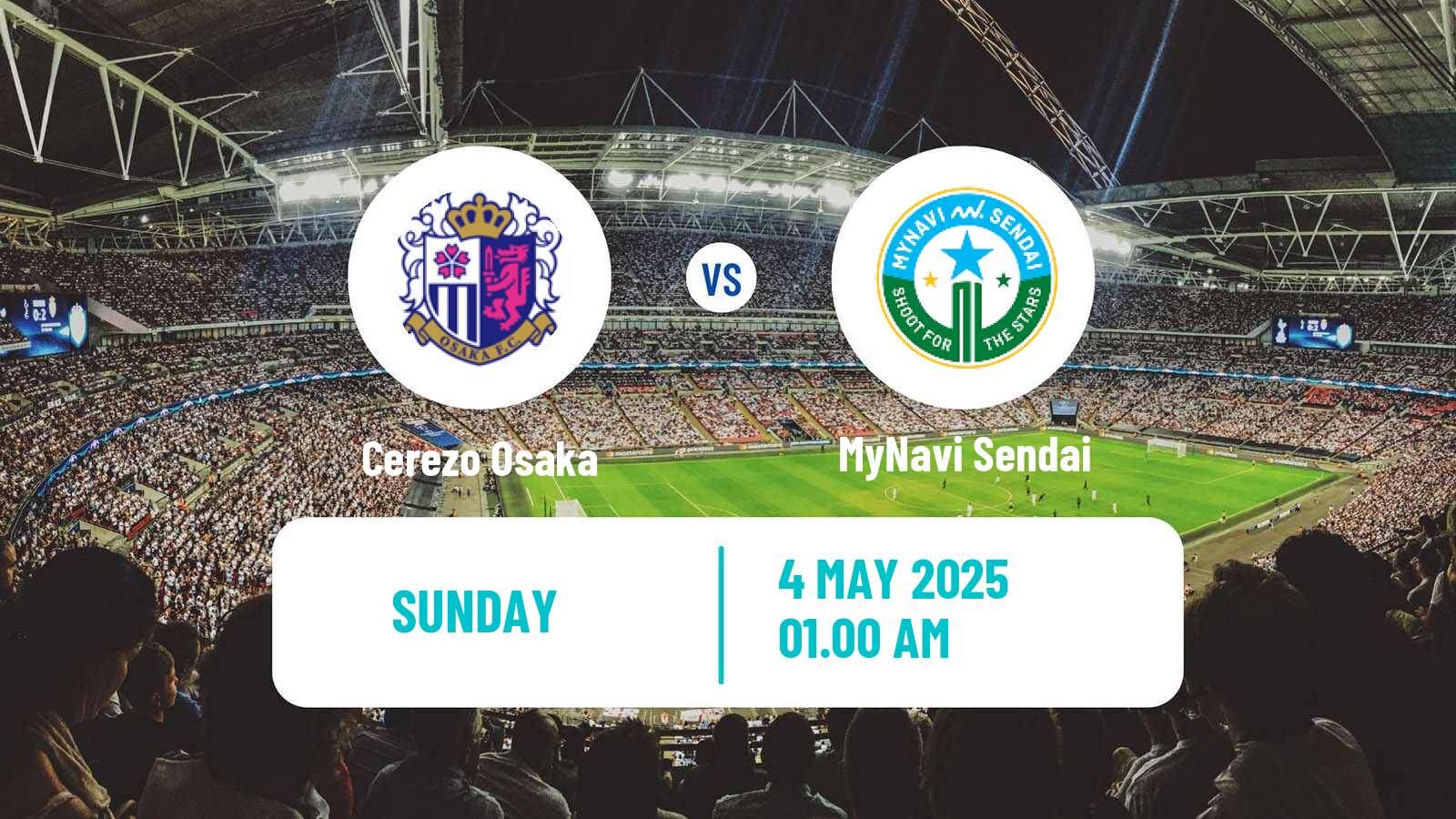 Football Japan WE League Women Cerezo Osaka - MyNavi Sendai
