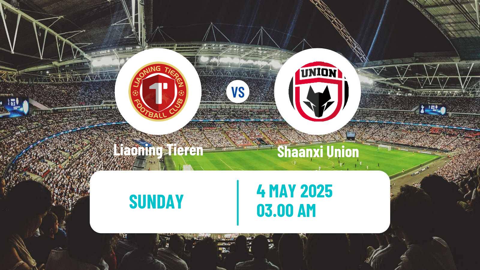 Soccer Chinese Jia League Liaoning Tieren - Shaanxi Union