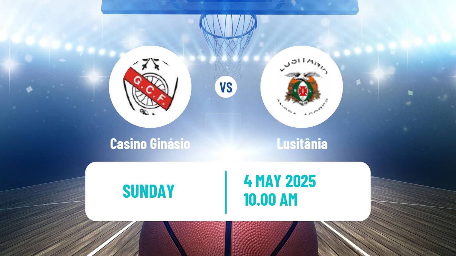 Basketball Portuguese Proliga Basketball Casino Ginásio - Lusitânia