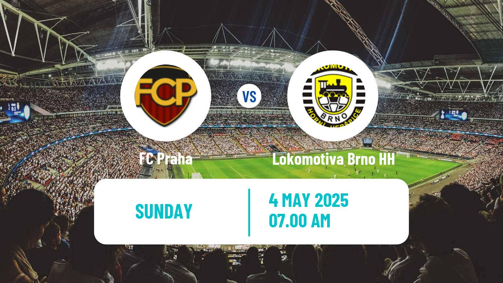 Football Czech 1 Liga Women FC Praha - Lokomotiva Brno HH