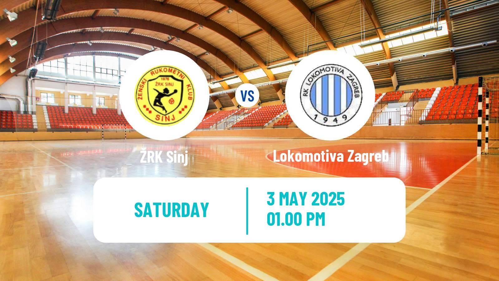 Handball Croatian 1 HRL Handball Women Sinj - Lokomotiva Zagreb