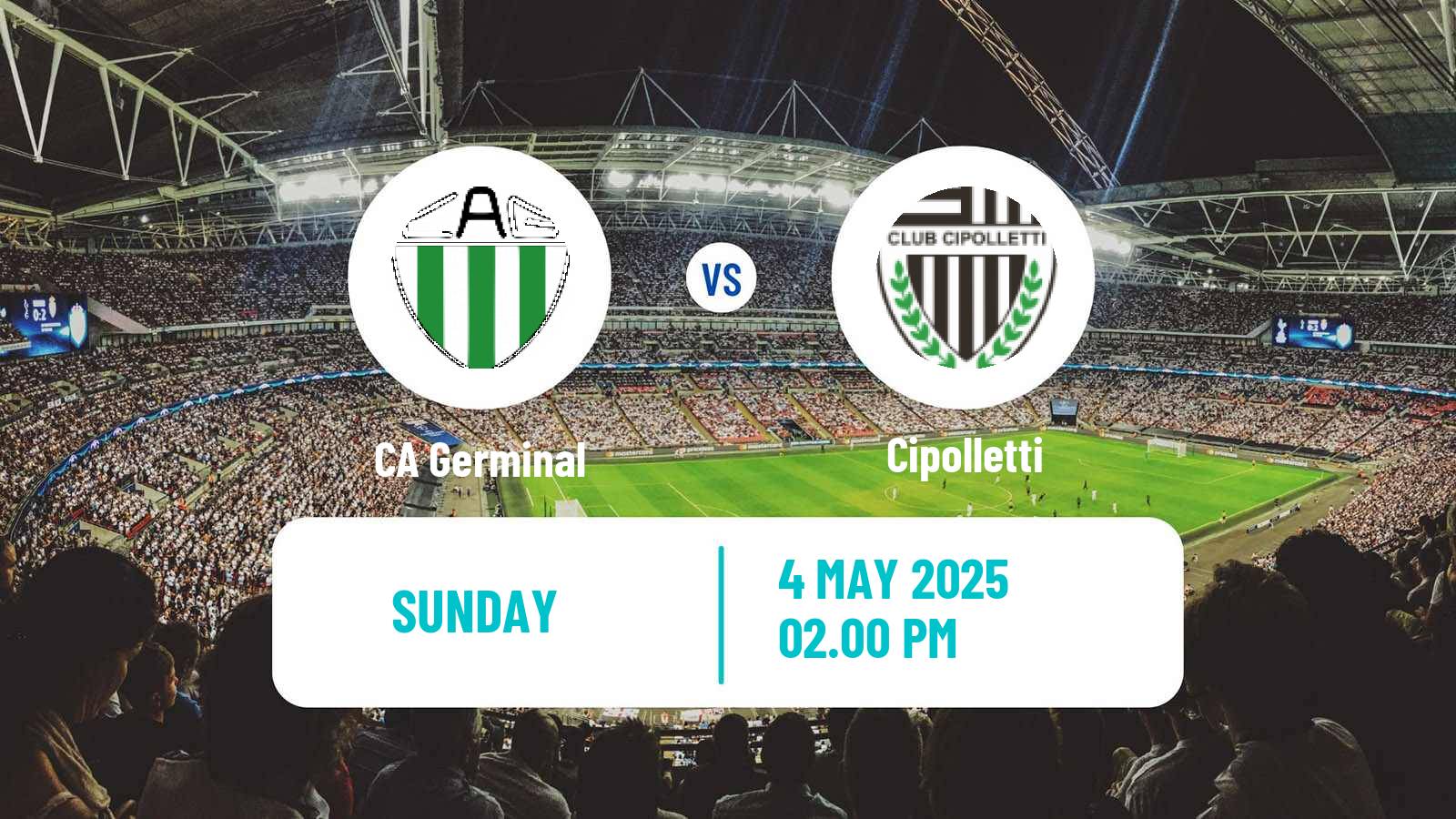 Soccer Argentinian Torneo Federal Germinal - Cipolletti