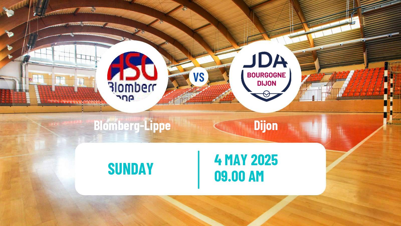 Handball EHF European League Women Blomberg-Lippe - Dijon