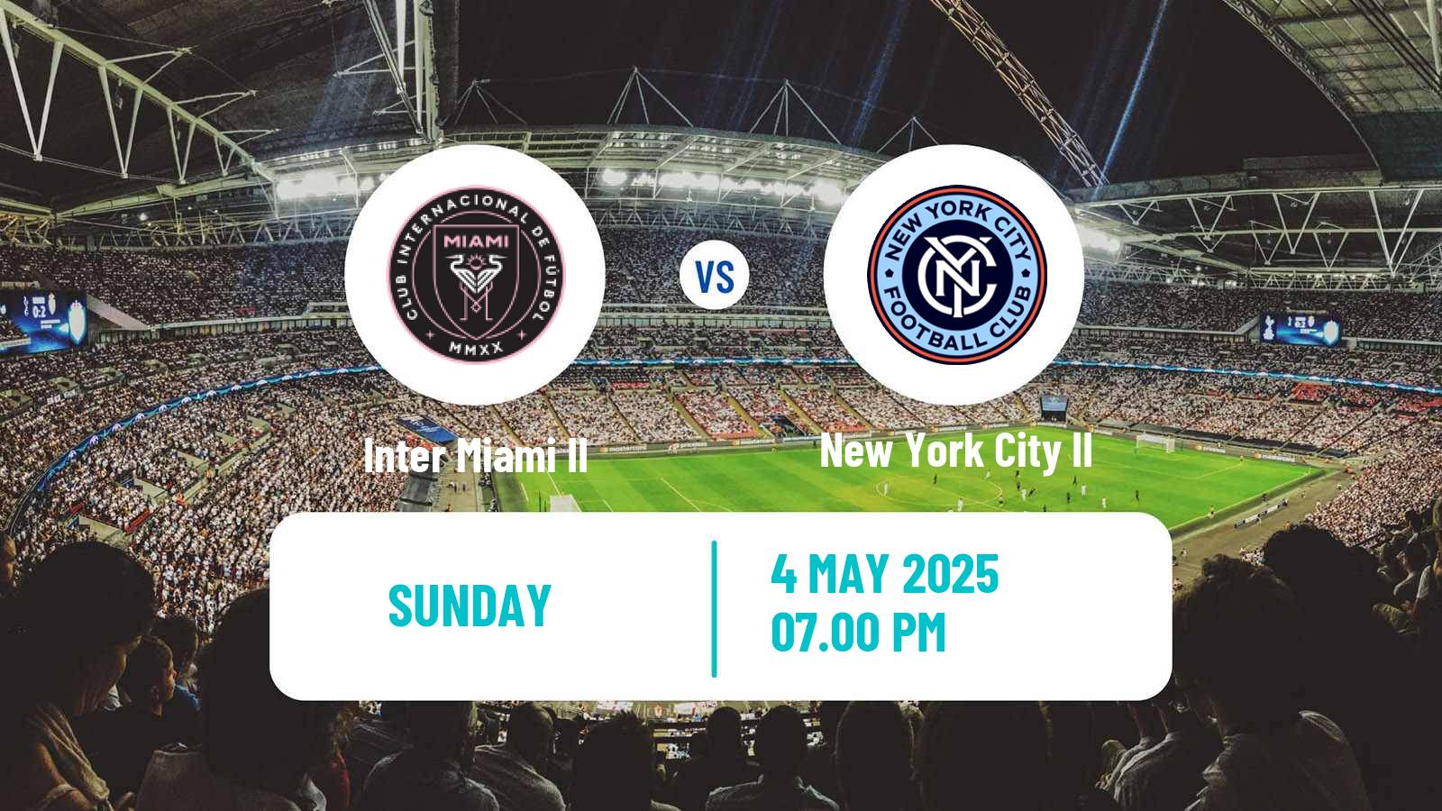 Soccer MLS Next Pro Inter Miami II - New York City II