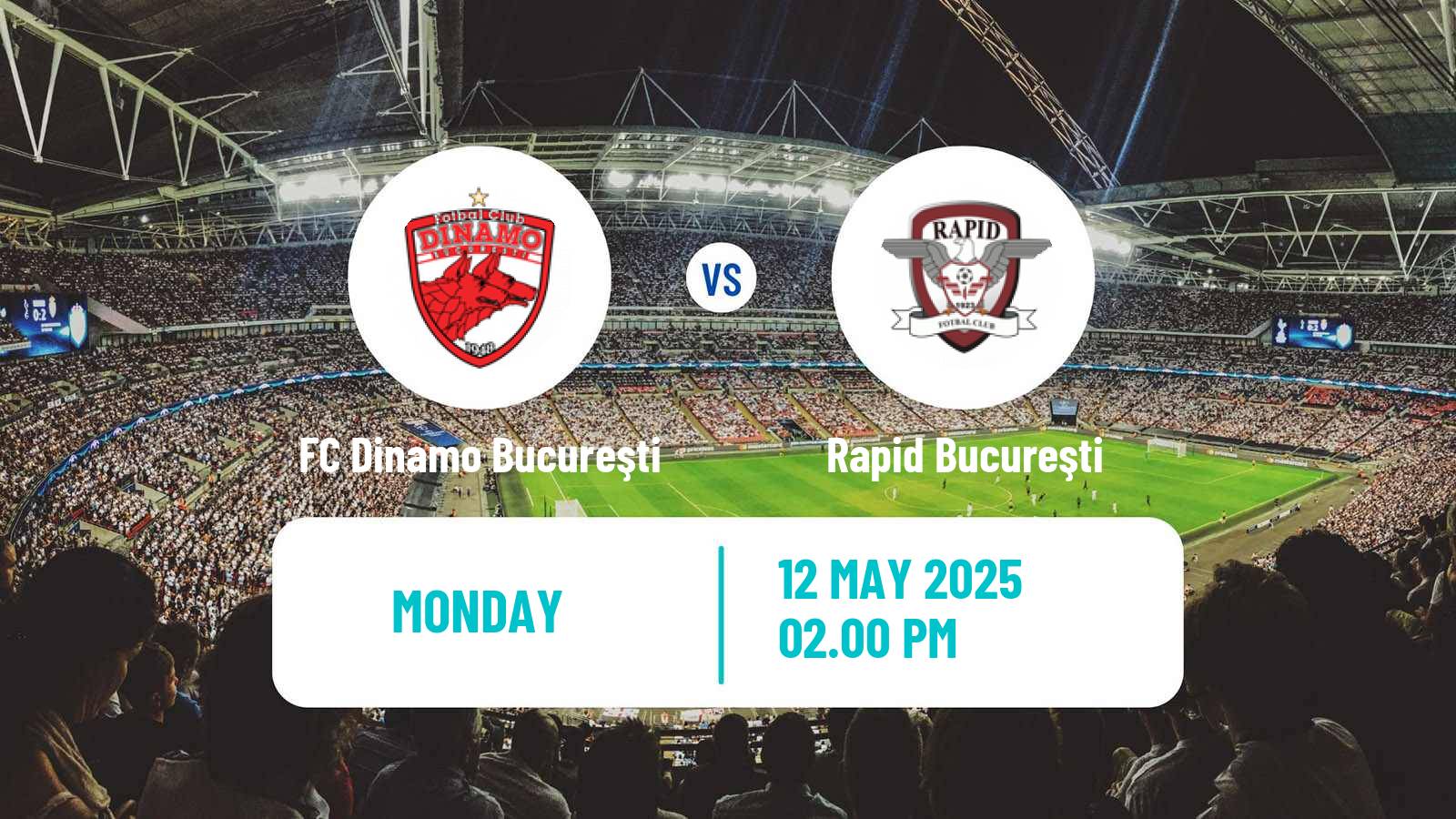 Soccer Romanian Liga 1 FC Dinamo Bucureşti - Rapid Bucureşti